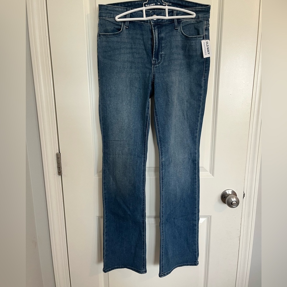 Old Navy Blue Boot Cut Jeans Classic Style